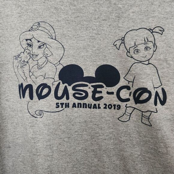 Port & Company Mouse-Con 5th Annual 2019 T-Shirt Size 2XL - Picture 2 of 4